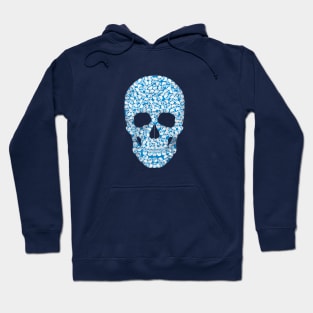 Patterned skull Hoodie